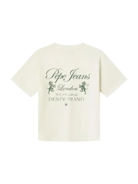 Tricou copii Pepe Jeans alb