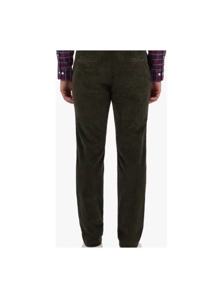 Spodnie Brooks Brothers sztruksowe zielone