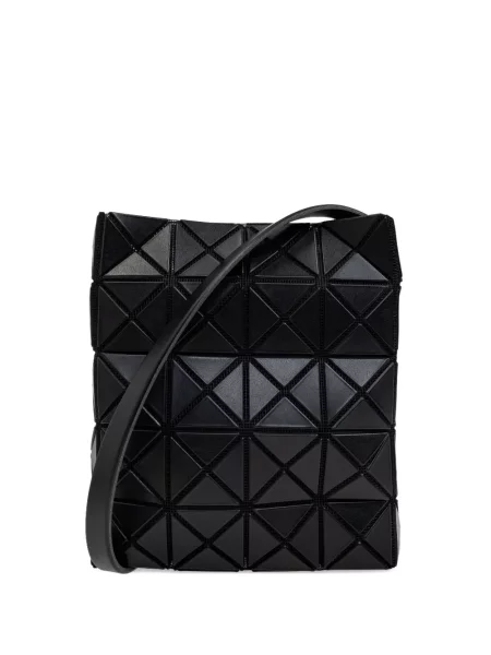 Geantă Bao Bao Issey Miyake cu imprimeu geometric negru