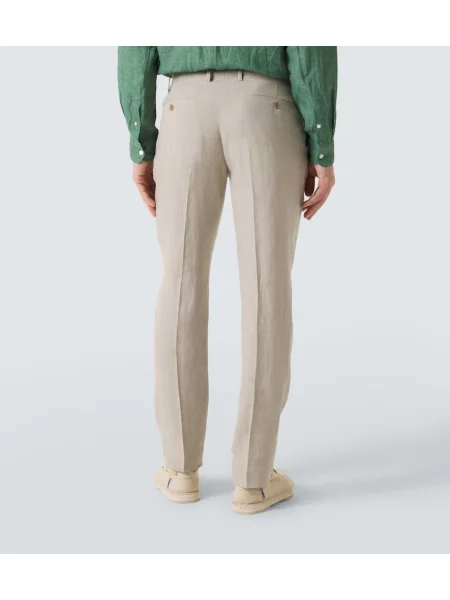Pantaloni Sunspel de in bej