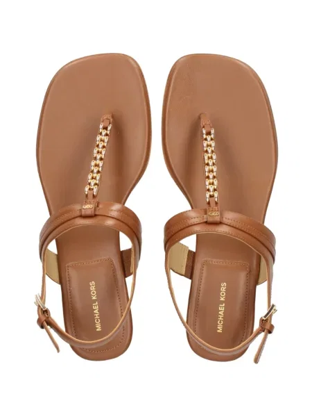 Colier Michael Michael Kors cu bretele maro