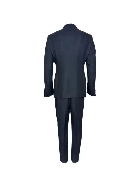 Dvouřadý oblek Giorgio Armani modrý