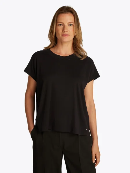 TOMMY HILFIGER Tricou negru