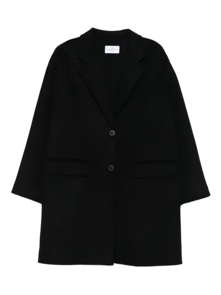 Płaszcz The Dynamis Studio wełniany czarny