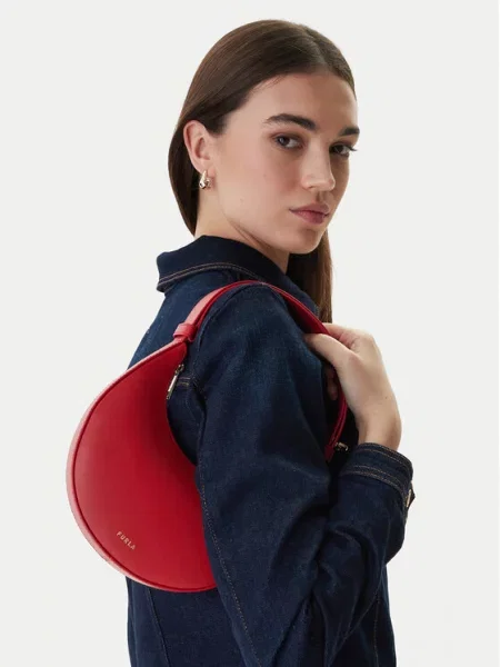 Kabelka Furla červená