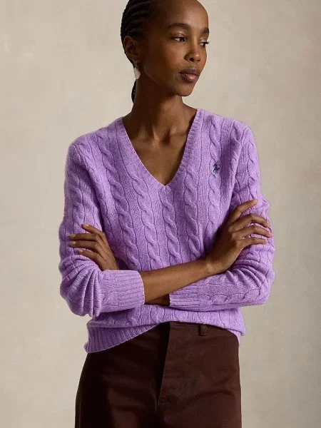Polo Ralph Lauren Pulover mov amestecat violet