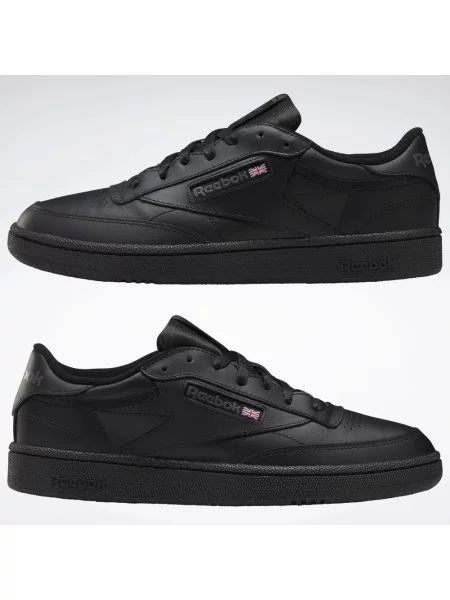 Sneakersy Reebok Club C 85 czarne