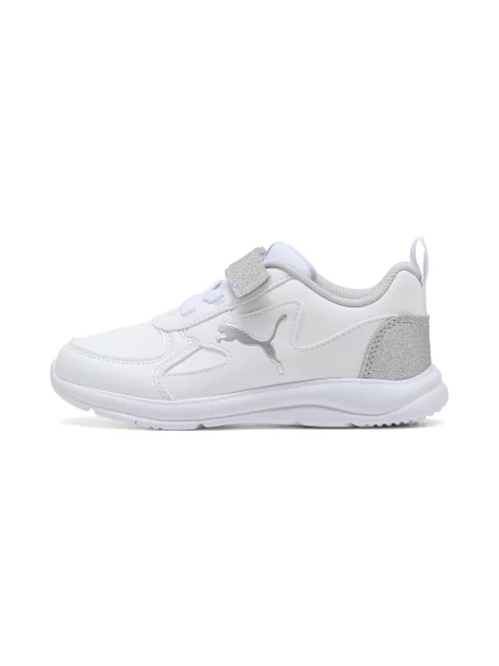 PUMA metaliczne sneakersy Fun Racer Buty biały