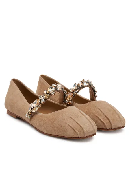 Балетки Alma En Pena бежевые