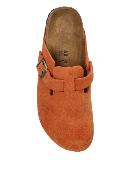 Dirželis mulės Birkenstock su sagtimis oranžinė
