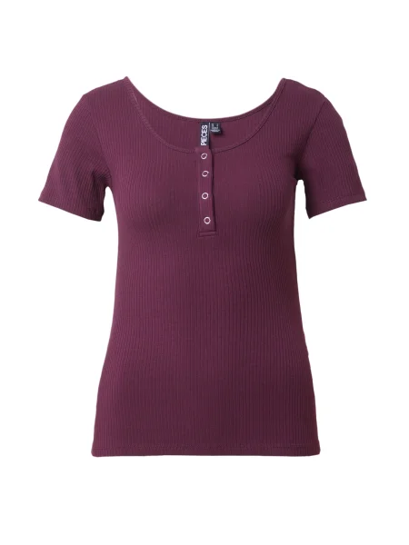 PIECES Tricou KITTE mov zmeură