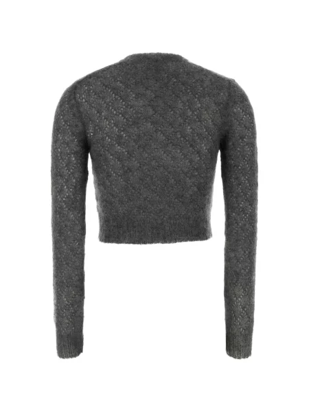 Decupat pulover Jil Sander gri