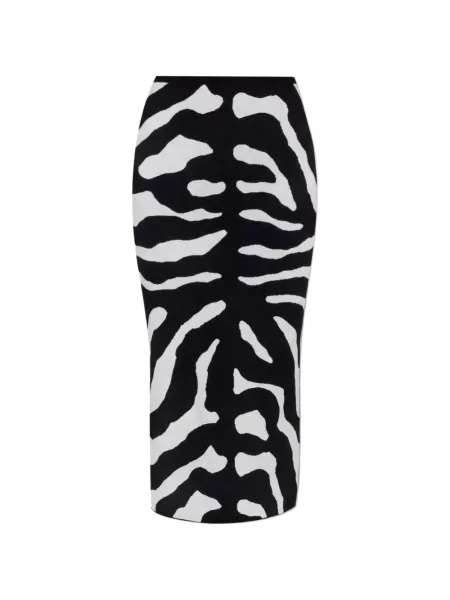 Fustă Moschino stretch negru