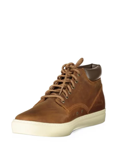 Fűzős csipkés sneaker Timberland barna