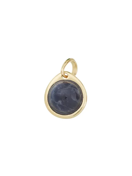 EDBLAD privjesak za žene pozlaćeni safir Birthstone Charm September