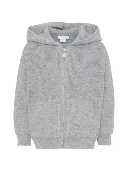 Bluza z kapturem dziecięca Stella Mccartney szara