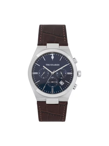 Trussardi zegarek T-MILANO brązowy