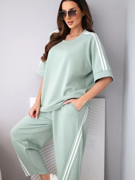 Pantaloni Kesi Włoski alb