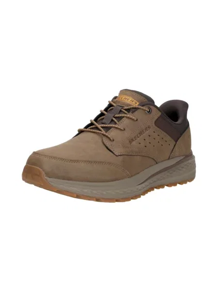 Sneakersy Skechers brązowe