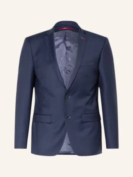 Roy Robson Marynarka Garniturowa Slim Fit blau granatowa