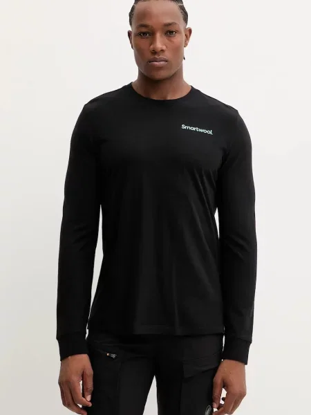 Smartwool longsleeve sportowy czarna