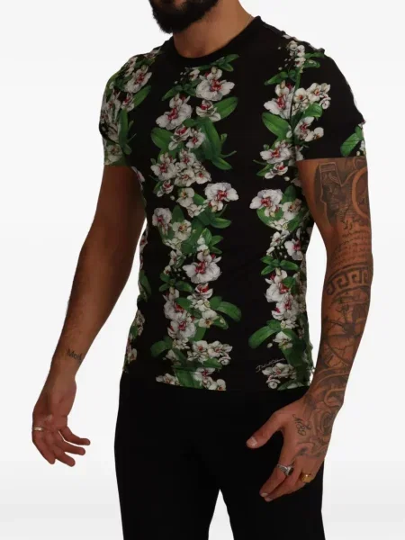 Tricou Dolce & Gabbana cu imagine negru