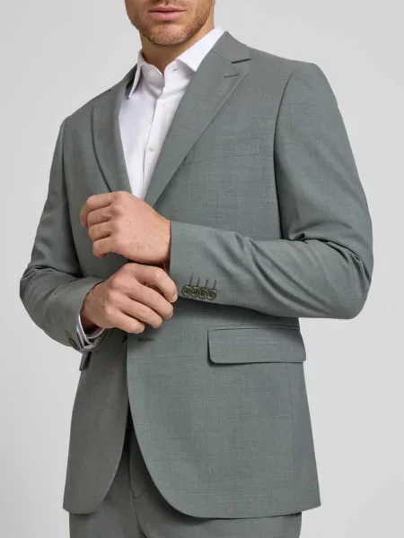 Żakiet o kroju regular fit z dodatkiem wełny lana model Charles' Matinique