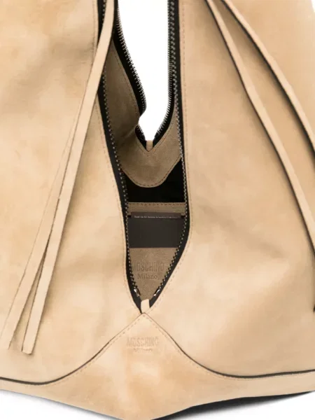 Τσάντα Moschino σουέτ