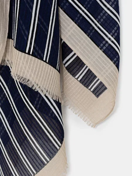Tommy Hilfiger szal granatowa