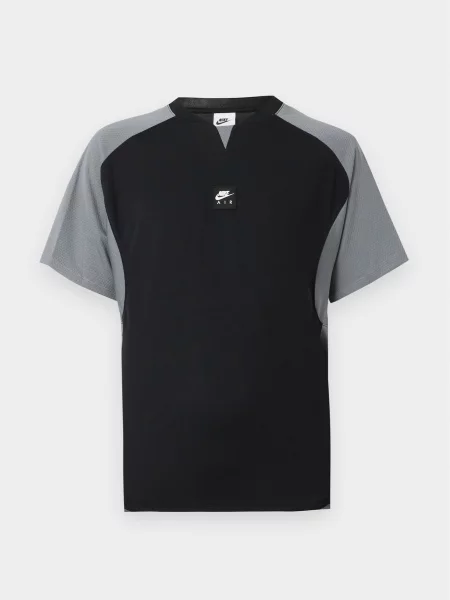 Nike Sportswear Tricou AIR WING gri negru