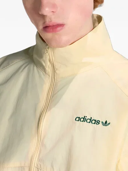 Geacă Adidas alergare roșu
