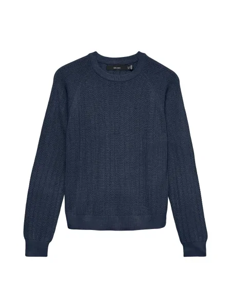 VERO MODA Pulover VMNewlex marin albastru