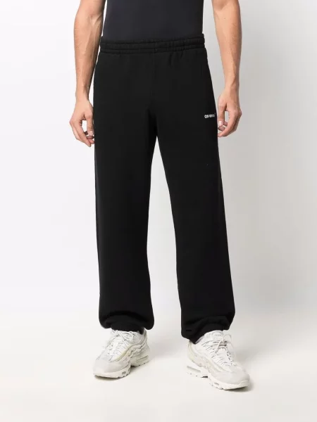 Spodnie Off-white do biegania białe