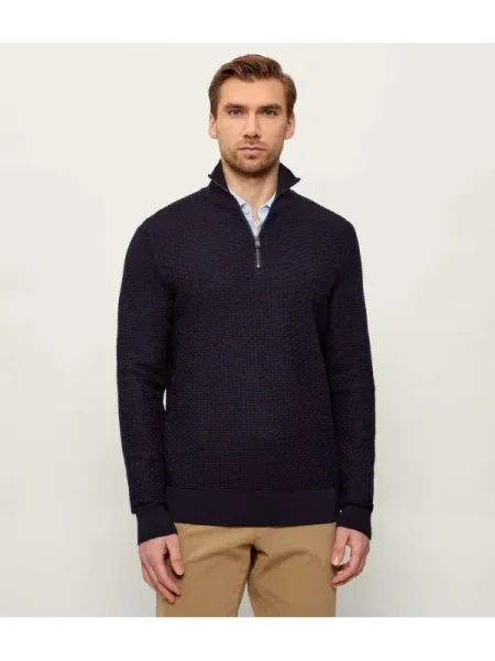 BOSS BLACK Pulover H-Ulicio negru