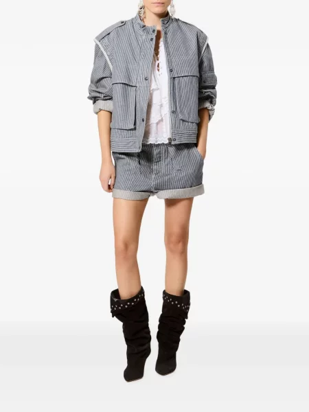 Pantaloni scurți Marant Etoile albastru