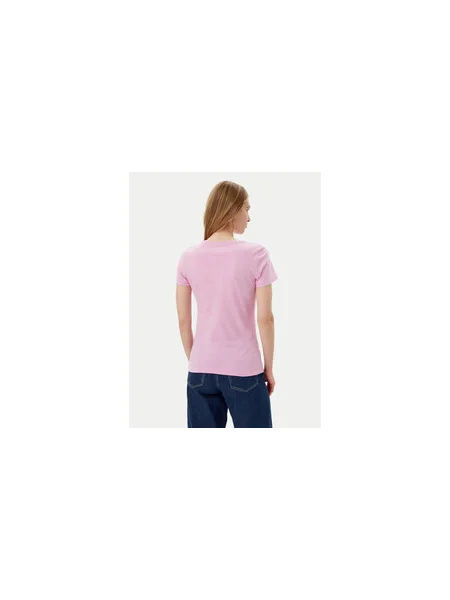 Gap Póló Regular Fit rózsaszín