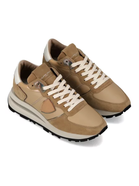 Buty do biegania Philippe Model skórzane do biegania beżowe