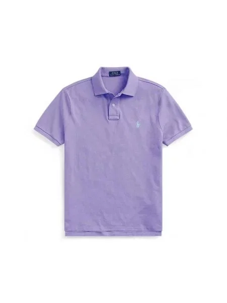 Koszulka polo Ralph Lauren casual fioletowa