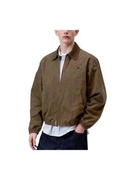 Kurtka Carhartt Wip brązowa