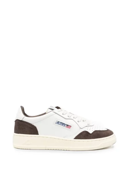 Sneakerși Autry cu autograf alb