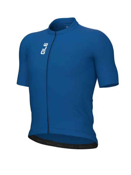 Koszulka rowerowa Alé Cycling Solid Color Block niebieska