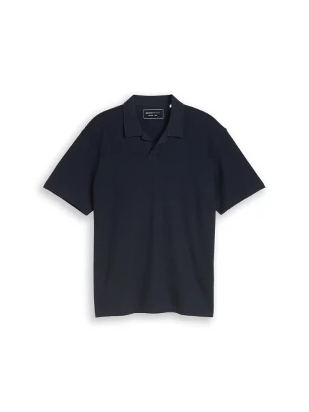 TOM TAILOR DENIM Tricou marin albastru