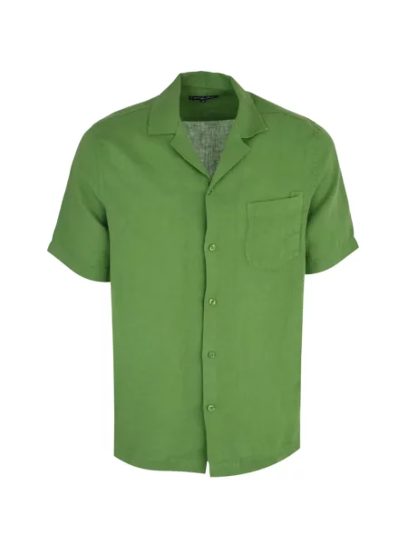 Къс риза Frescobol Carioca зелено