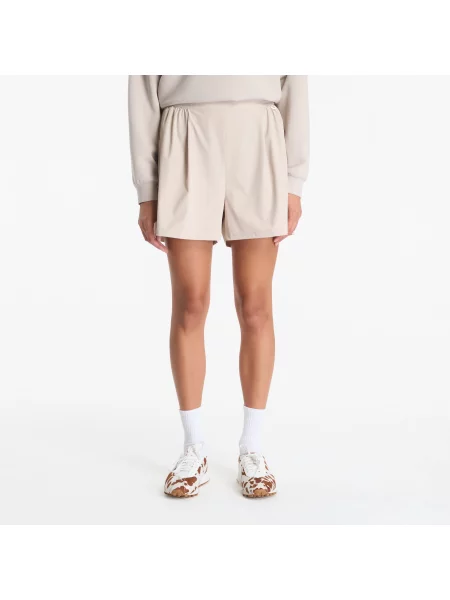 Pantaloni scurți Nike PerfectStretch Dri-FIT High-Waisted Shorts Cream Ii/ Cream Ii/ Cream Ii/ College Grey L gri