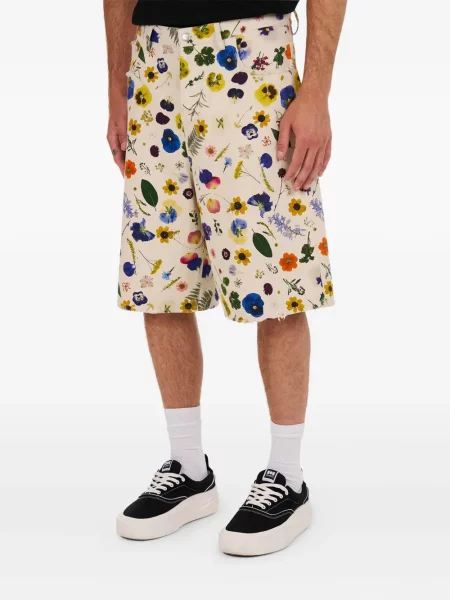 Pantaloni scurți Nahmias cu model floral cu imagine