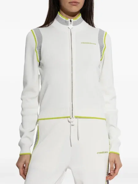 Cardigan Casablanca alb