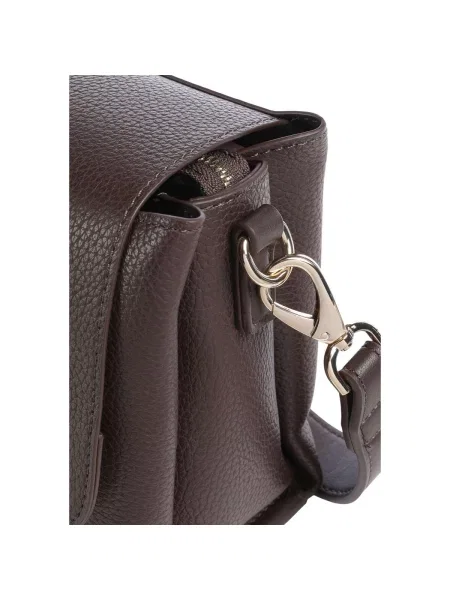 Crossbody kabelka Valentino Bags z ekologickej kože hnedá