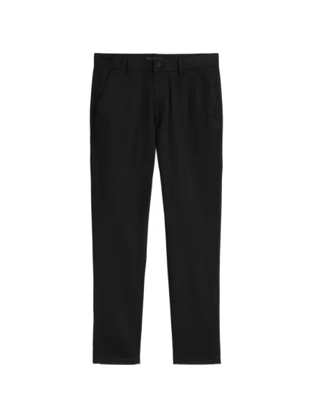 Pantaloni Marc O'polo din țesătură twill negru