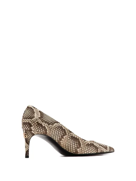 Pantofi cu toc Dolce & Gabbana cu imagine cu model piele de șarpe