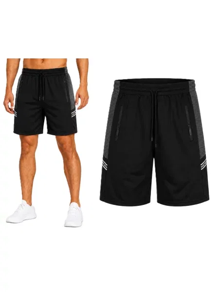 Pantaloni scurți de sport J.style negru